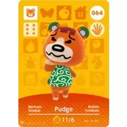 Carte amiibo animal crossing bill 221