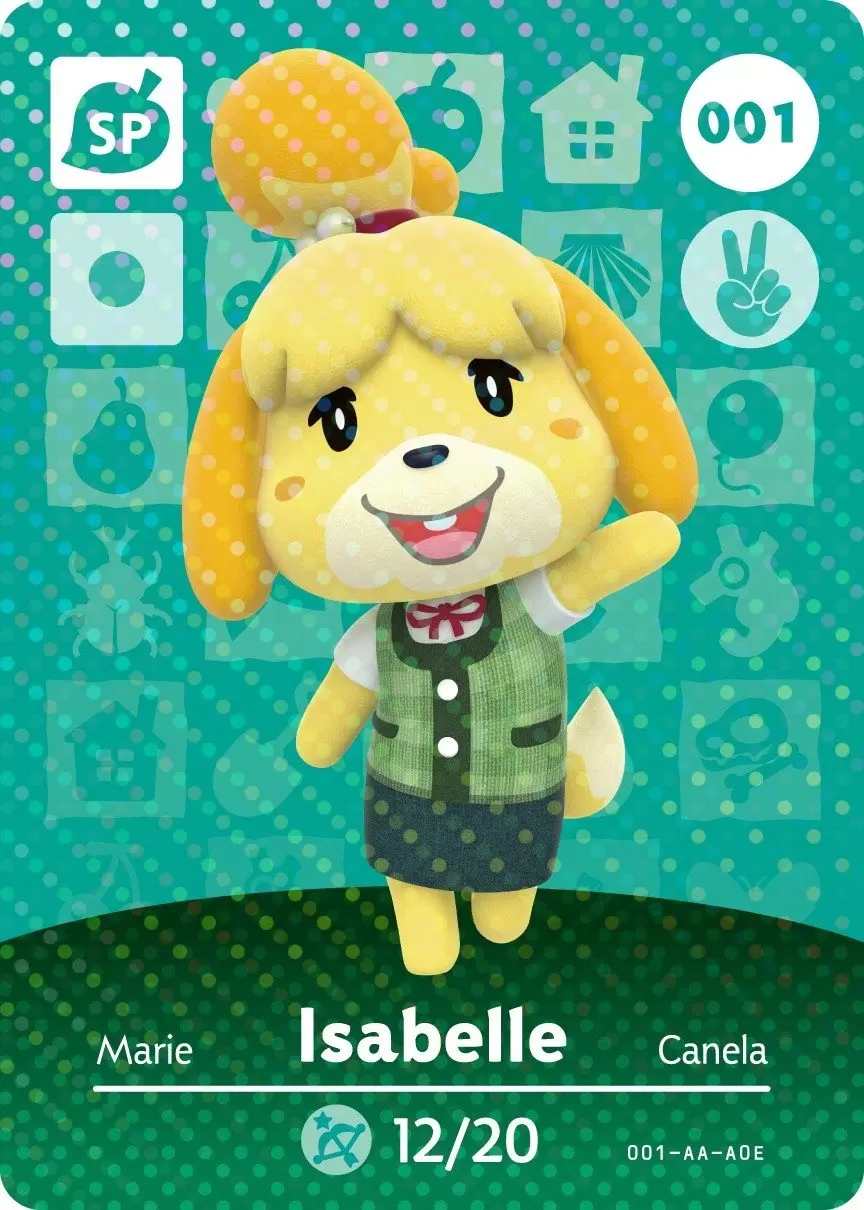 Animal Crossing Cards: Series 1 - Isabelle