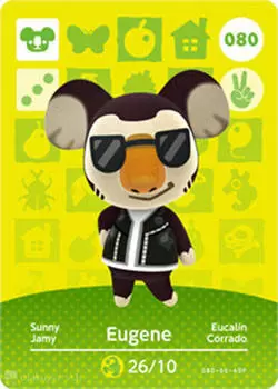 Animal Crossing Cards: Series 1 - Eugene