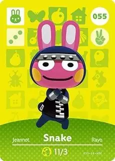 Cartes Animal Crossing: Série 1 - Jeannot