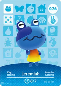 Animal Crossing Cards: Series 1 - Jeremiah
