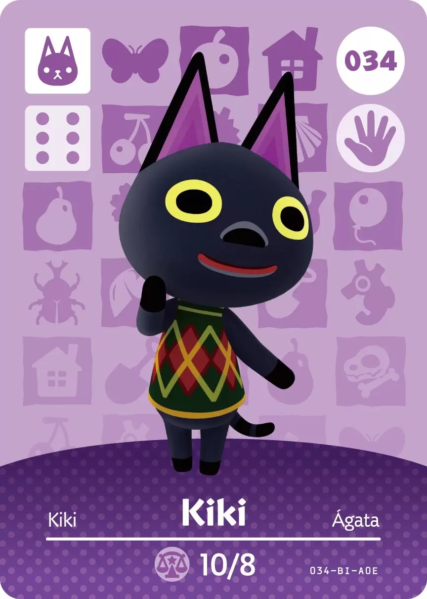 Animal Crossing Cards: Series 1 - Kiki