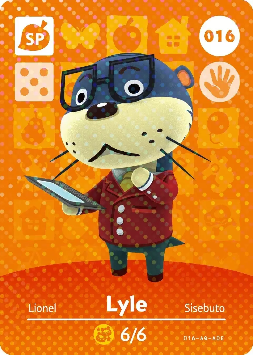 Animal Crossing Cards: Series 1 - Lyle