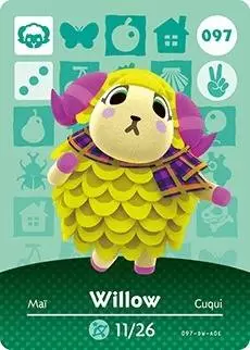 Animal Crossing Cards: Series 1 - Willow
