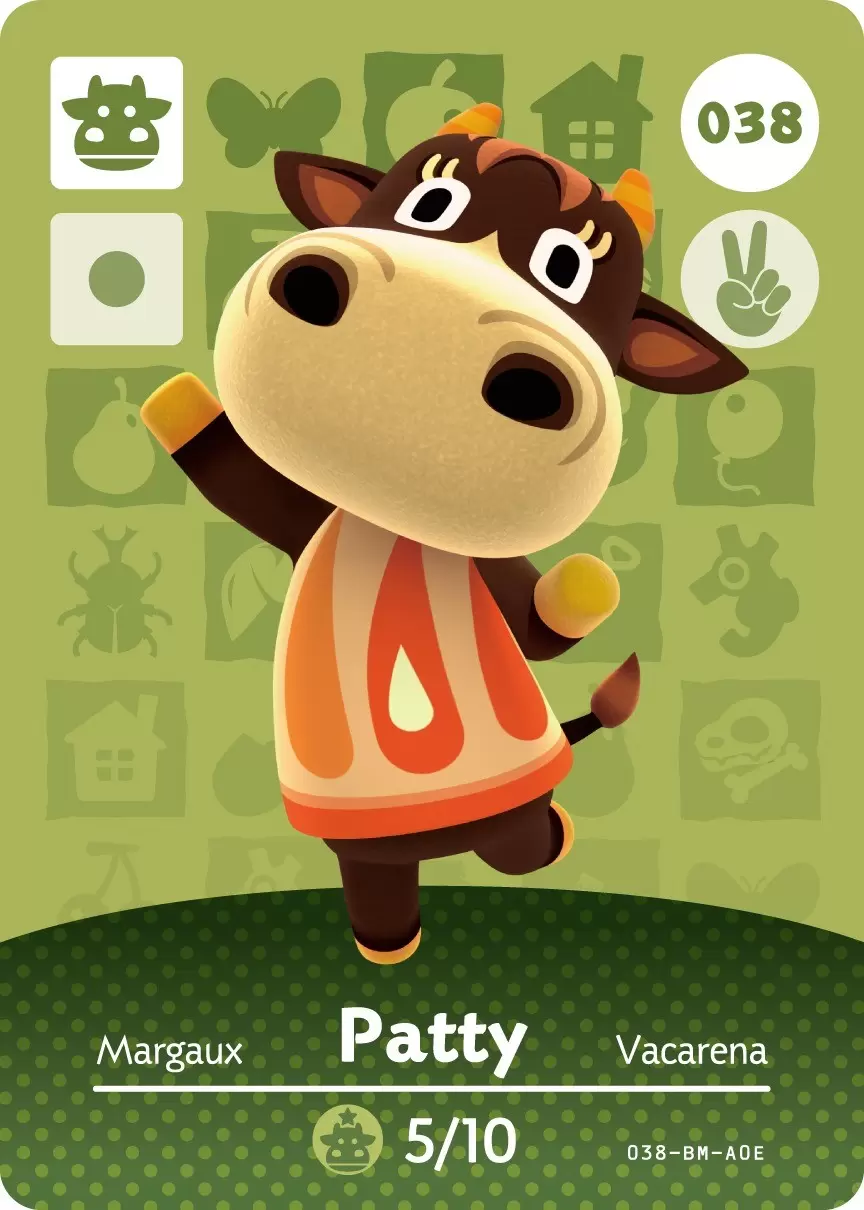 Animal Crossing Cards: Series 1 - Patty
