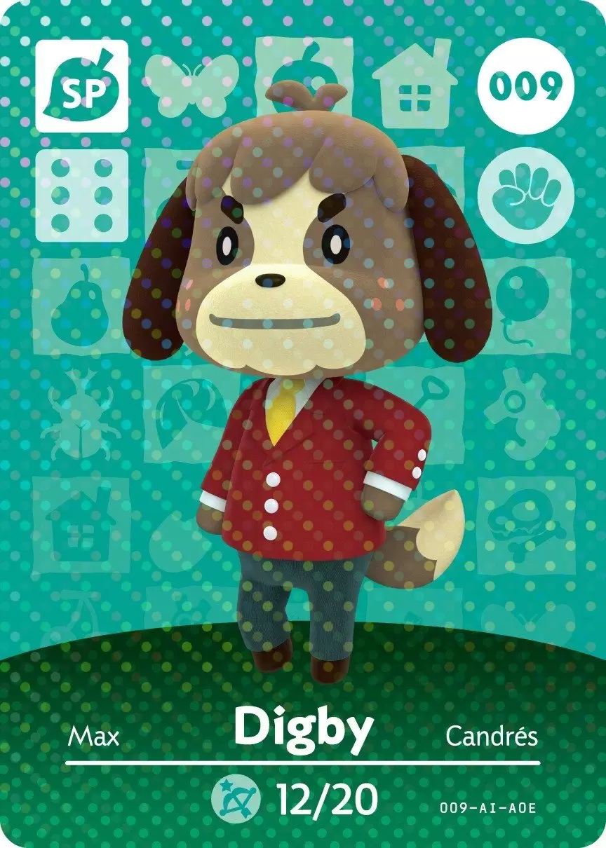 Animal Crossing Cards: Series 1 - Digby