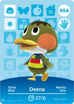 Cartes Animal Crossing: Série 1 - Mina