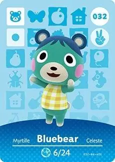 Animal Crossing Cards: Series 1 - Bluebear