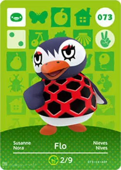Animal Crossing Cards: Series 1 - Flo