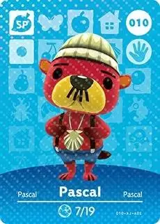 Animal Crossing Cards: Series 1 - Pascal