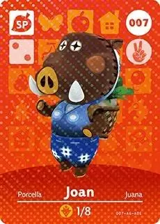 Animal Crossing Cards: Series 1 - Joan