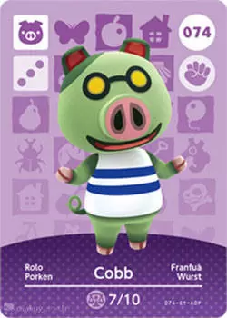 Animal Crossing Cards: Series 1 - Cobb