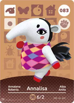 Animal Crossing Cards: Series 1 - Annalisa