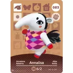Checklist Animal Crossing Anteater - Animal Crossing Cards: Series 1