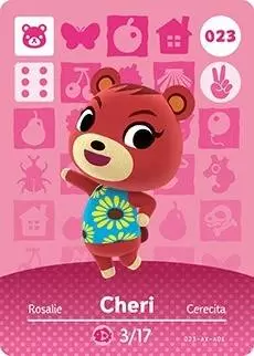 Animal Crossing Cards: Series 1 - Cheri