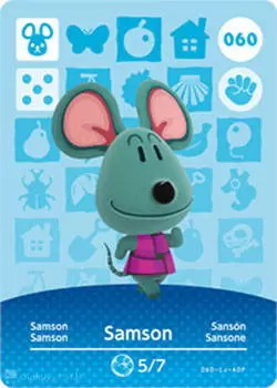 Animal Crossing Cards: Series 1 - Samson