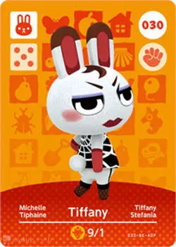 Cartes Animal Crossing: Série 1 - Tiphaine