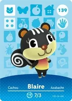 Animal Crossing Cards : Series 2 - Blaire