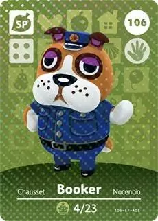 Animal Crossing Cards : Series 2 - Booker