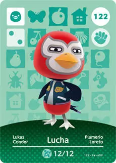 Animal Crossing Cards : Series 2 - Lucha
