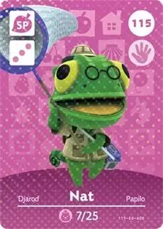 Animal Crossing Cards : Series 2 - Nat