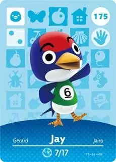 Animal Crossing Cards : Series 2 - Jay