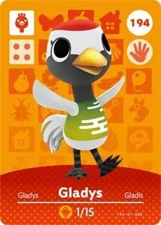 Animal Crossing Cards : Series 2 - Gladys
