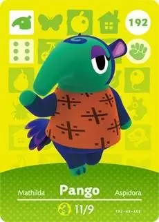 Animal Crossing Cards : Series 2 - Pango