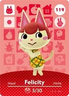 Animal Crossing Cards : Series 2 - Felicity