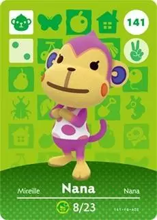 Animal Crossing Cards : Series 2 - Nana