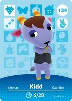 Animal Crossing Cards : Series 2 - Kidd