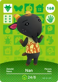 Cartes Animal Crossing : Série 2 - Nana