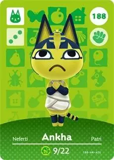 Animal Crossing Cards : Series 2 - Ankha