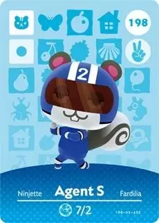 Cartes Animal Crossing : Série 2 - Ninjette