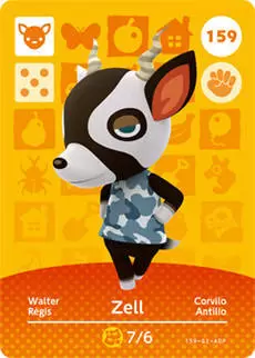 Animal Crossing Cards : Series 2 - Zell