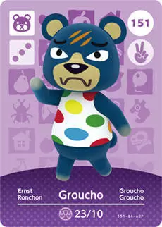 Animal Crossing Cards : Series 2 - Groucho