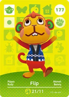 Animal Crossing Cards : Series 2 - Flip