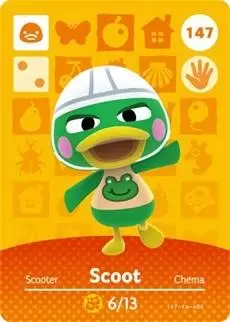 Animal Crossing Cards : Series 2 - Scoot