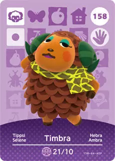 Animal Crossing Cards : Series 2 - Timbra