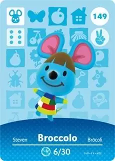 Animal Crossing Cards : Series 2 - Broccolo