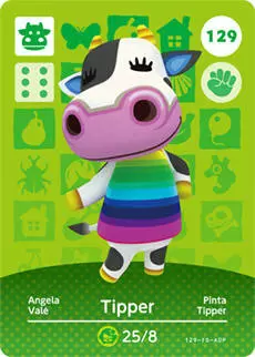 Animal Crossing Cards : Series 2 - Tipper