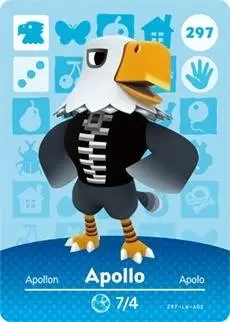 Cartes Animal Crossing : Série 3 - Apollon