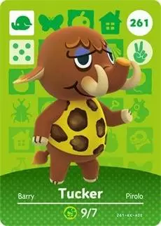 Animal Crossing Cards: Series 3 - Tucker
