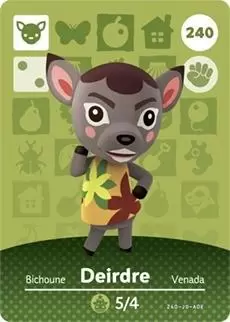 Animal Crossing Cards: Series 3 - Deirdre