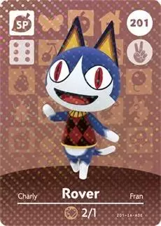 Cartes Animal Crossing : Série 3 - Charly