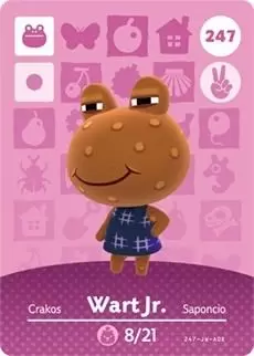 Animal Crossing Cards: Series 3 - Wart Jr