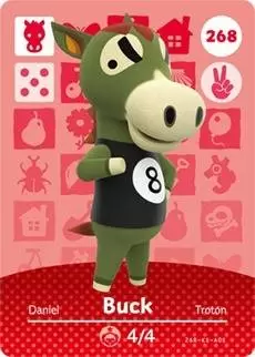 Animal Crossing Cards: Series 3 - Buck