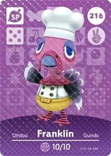Animal Crossing Cards: Series 3 - Franklin