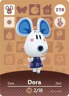 Cartes Animal Crossing : Série 3 - Dora