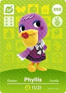 Animal Crossing Cards: Series 3 - Phyllis